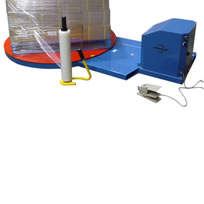 Electric Turntable for wrapping pallets