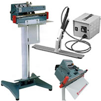 Hand and foot heat sealers