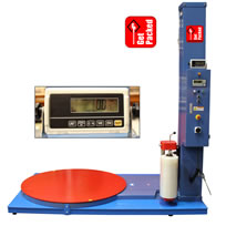 Platform scales for weighing pallets