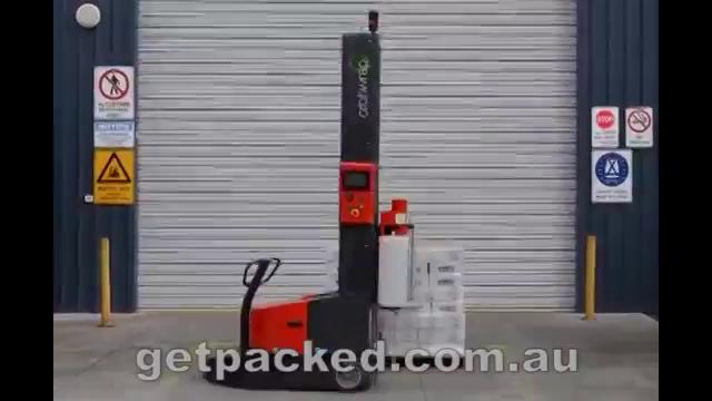 GoodPack Mobile Pre-Stretch Mobile Wrapper 1-GPMW-6000 - Battery Powered Pallet Wrapper